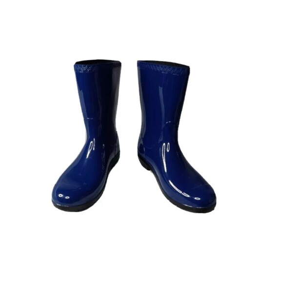 UGG Shoes - UGG  Rain Boots Women's Size 11 Blue Made In The USA